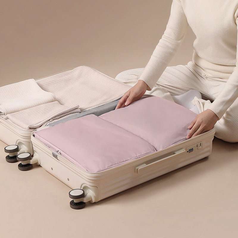 Expandable Compression Vault — Double-Zipper Travel & Closet Organizer for Bedding and Apparel