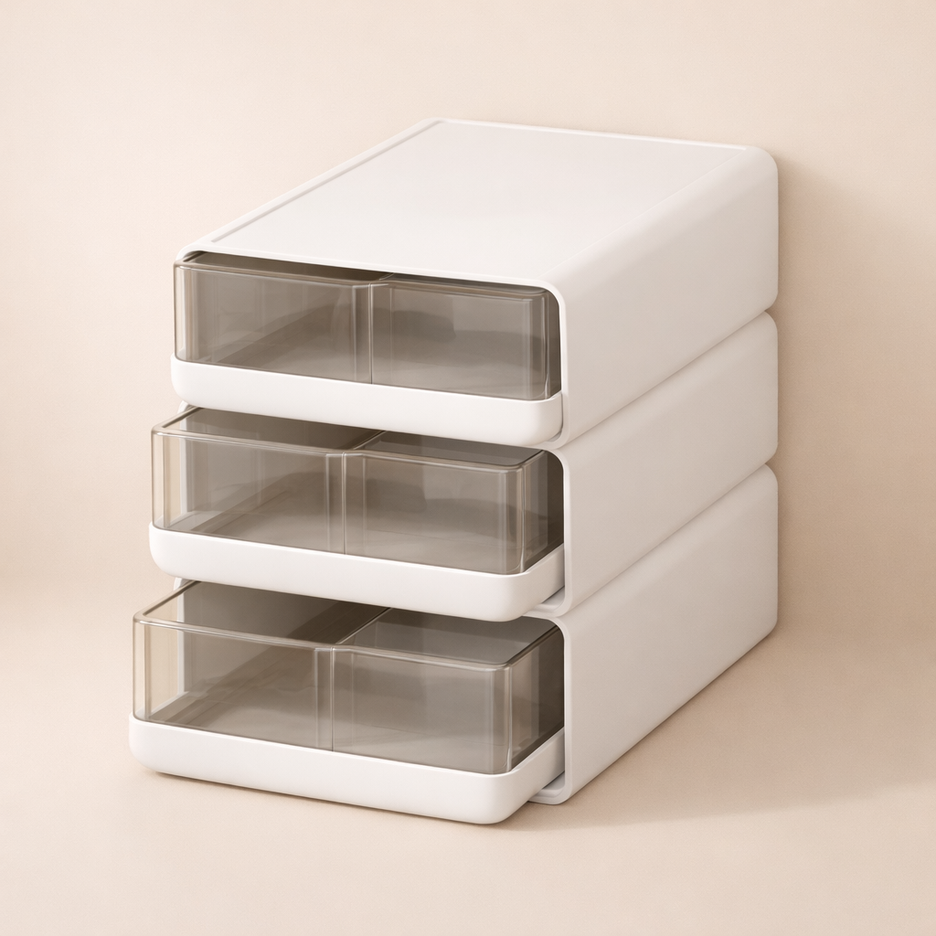Drawer-Style Intimacy Vault — Stackable High-Capacity Organizers for Underwear, Socks & Lingerie