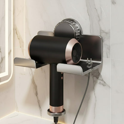 Universal Hair Dryer Vault — No-Drill Wall Mount & Cable Management Space Optimizer